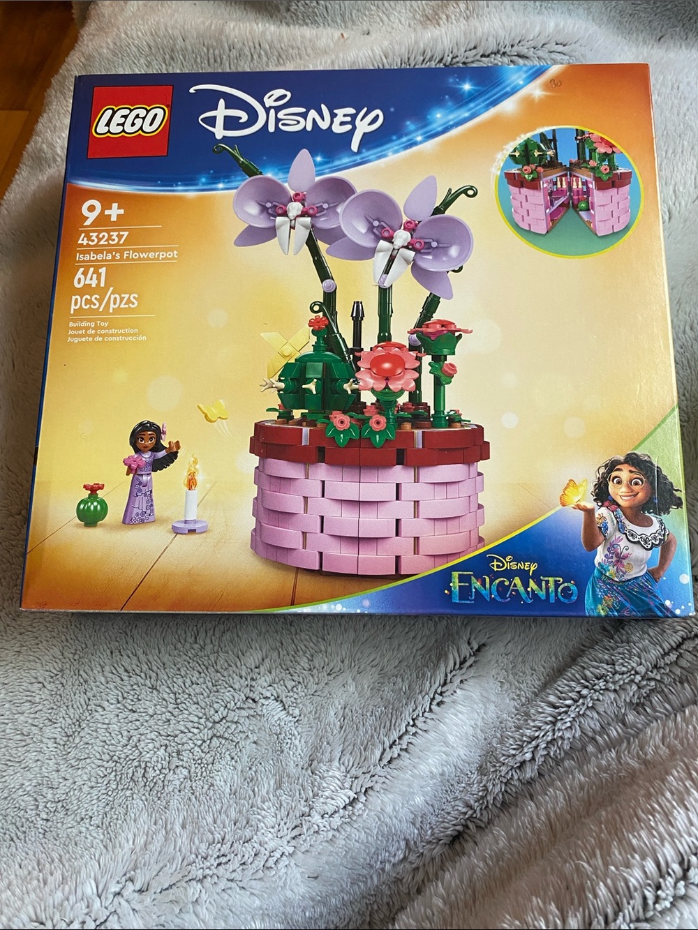 LEGO Disney Encanto Isabela Flowerpot Building Set - Pink, Green, Purple